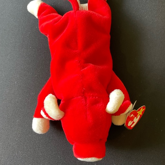 Original SPECIAL EDITION Beanie Baby Snort the Bull Plush Toy - 1995 - Picture 1 of 6